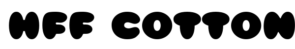 HFF Cotton Balls font preview